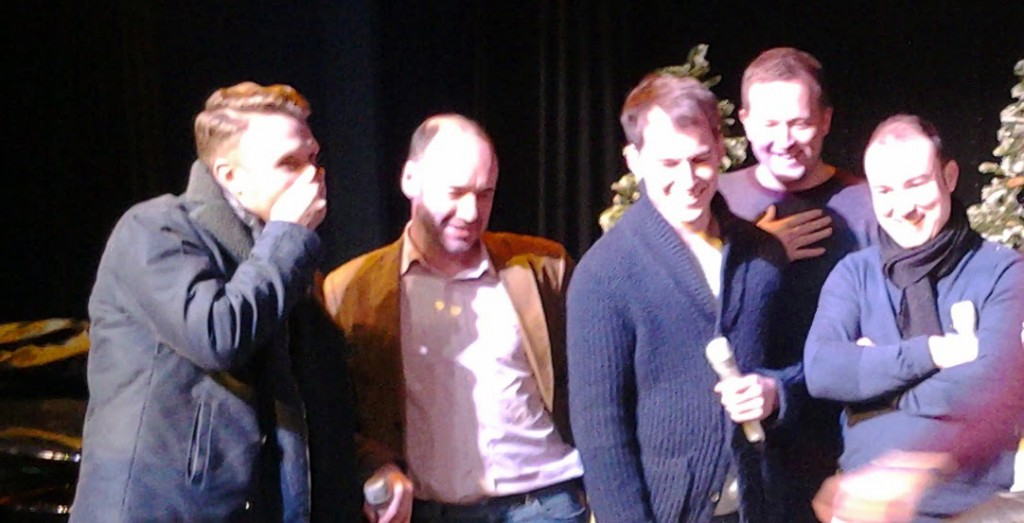 Only men aloud cropped